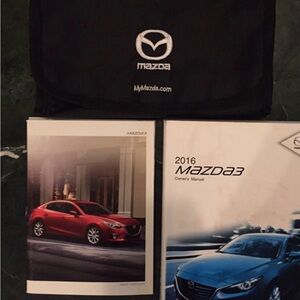 2016 Mazda3 Owner's Manual Set with Case